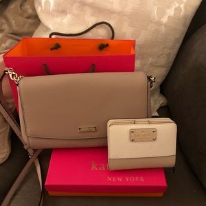 Kate spade crossbody and wallet